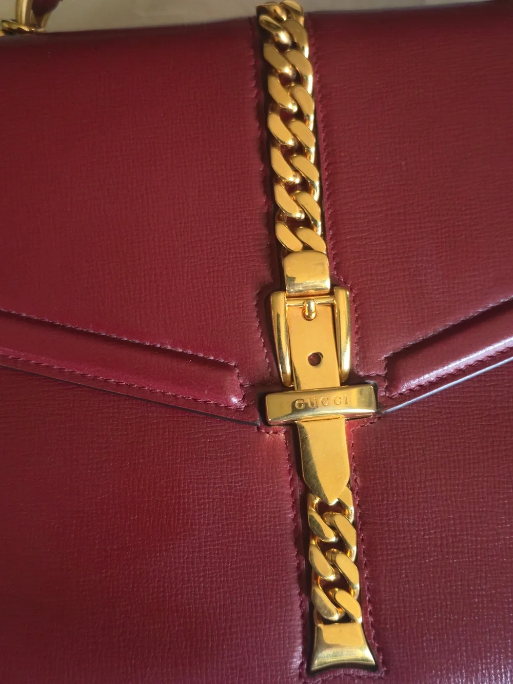 Gucci Red Sylvie 1969 Top-Handle